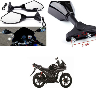 PECUNIA Power Rear View Mirror For Honda CBF Stunner(Left, Right)
