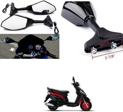 PECUNIA Power Rear View Mirror For Mahindra Rodeo RZ(Left, Right)