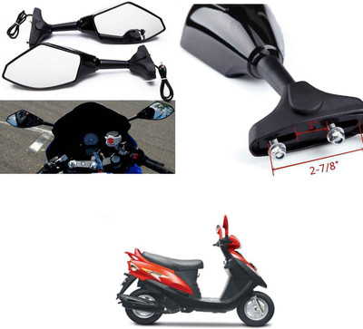 PECUNIA Power Rear View Mirror For Mahindra Flyte(Left, Right)