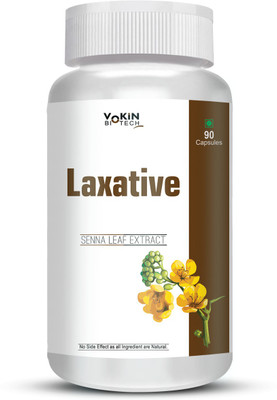 Vokin Biotech Laxative for Gut Health | Relives Gastric & Constipation | Supports Digestion(90 Capsules)