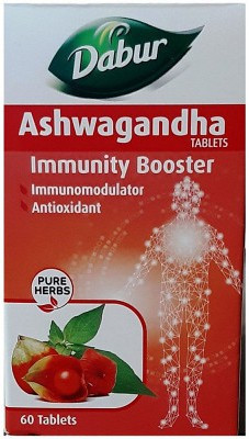 Dabur Ashwagandha Tablets (60tab) 1 Piece(60 Tablets)