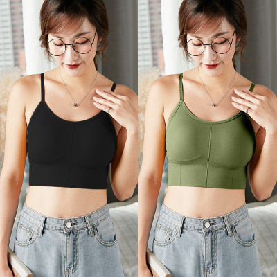 Vihrik No Women Everyday Lightly Padded Bra(Green, Black)