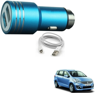 AuTO ADDiCT 17 W Turbo Car Charger(Blue, With USB Cable)