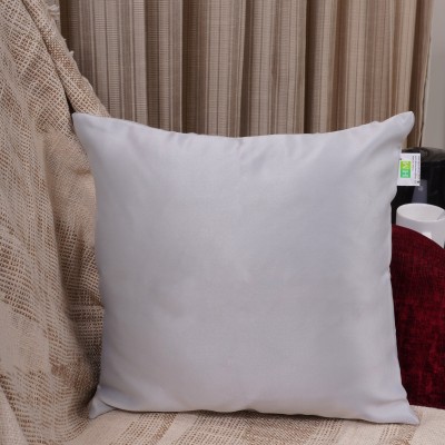 HOMEMONDE Polyester Cushions Cover(45 cm*45 cm, White)