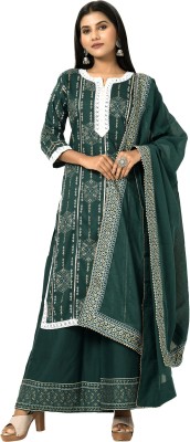 Kenix World Women Kurta Palazzo Set