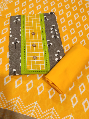 Sublime W Cotton Blend Printed Salwar Suit Material