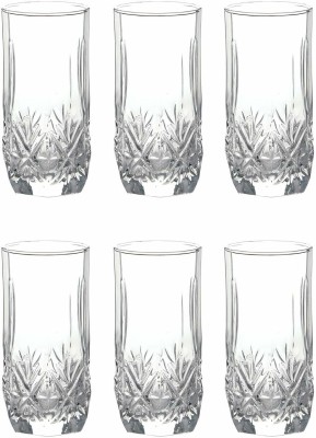 LUMINARC (Pack of 6) Made in UAE Highball Brighton Tumbler 310ml Glass Set Water/Juice Glass(310 ml, Glass, Clear)