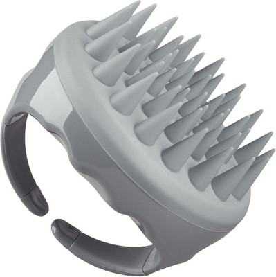 ZUCLLIN Hair Scalp Massager Shampoo Brush with Silicone Dandruff with Scalp Care (GREY) Hair Scalp Massager Shampoo Brush Massager(Grey)
