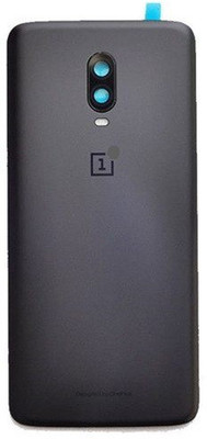 Sandreezz OnePlus 6T Back Panel(Midnight Black)