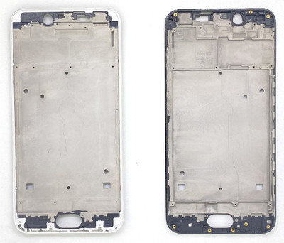 Tworld Vivo V5 (1601) Front Housing LCD Frame Bezel Plate Digitizer Panel(White)