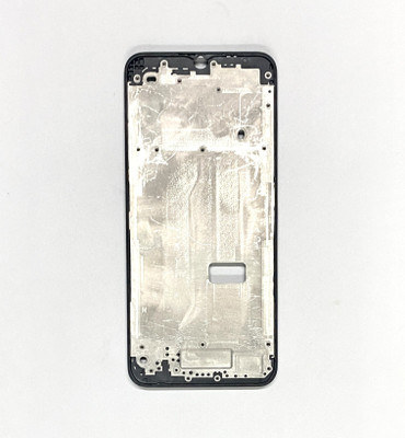Tworld Realme C15 ( RMX2180 ) Front Housing LCD Frame Bezel Plate Digitizer Panel(Black)