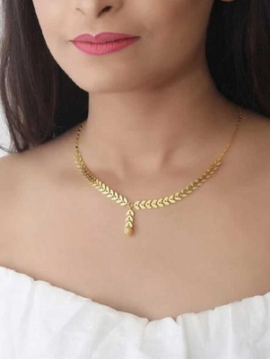 JWEL STORE Gold-plated Plated Brass Chain