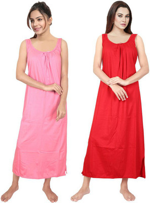 ananya 18 Women Nighty(Multicolor)