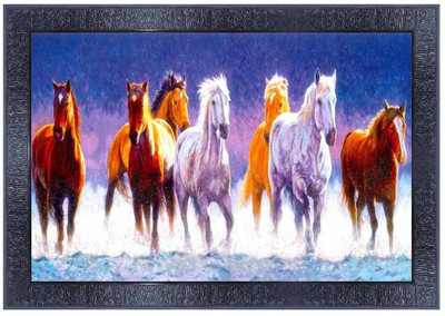 pnf Digital Reprint 10.5 inch x 13.5 inch Painting(With Frame)