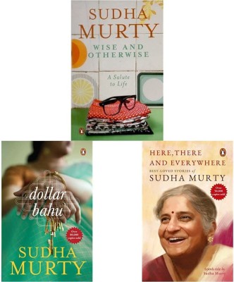 COMBO OF (Wise And Otherwise + Dollar Bahu + Here,There And Everywhere)(Paperback, Atom)