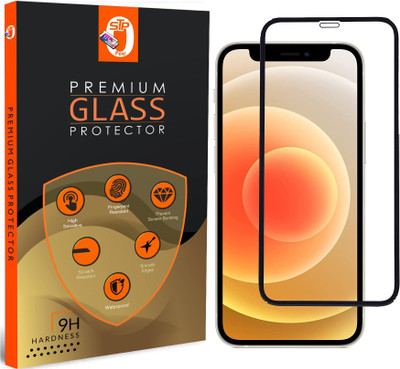 STP FEEL Edge To Edge Tempered Glass for Apple iPhone 12 Mini(Pack of 1)
