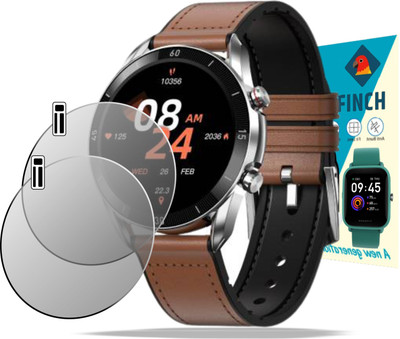 FINCH Tempered Glass Guard for Fire Boltt Almighty Bluetooth(Pack of 2)