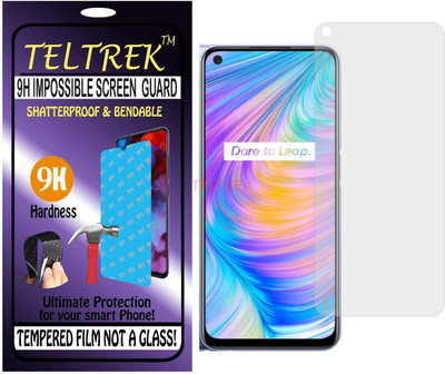 TELTREK Tempered Glass Guard for REALME RMX 2117 (Flexible Shatterproof)(Pack of 1)