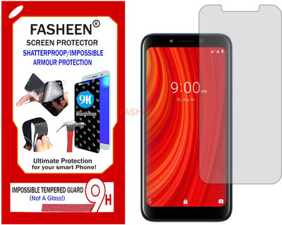 Fasheen Tempered Glass Guard for LAVA Z61 PRO (Flexible Shatterproof)(Pack of 1)