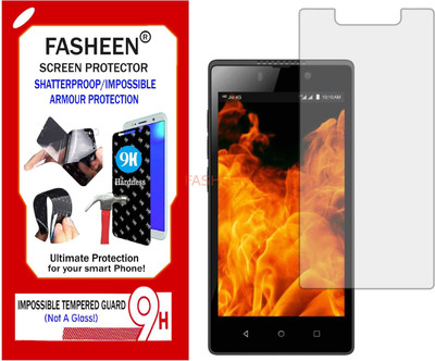 Fasheen Tempered Glass Guard for RELIANCE JIO LYF FLAME 8 (Flexible Shatterproof)(Pack of 1)