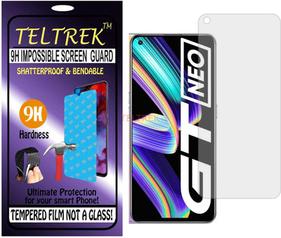 TELTREK Tempered Glass Guard for REALME X7 MAX 5G (Flexible Shatterproof)(Pack of 1)