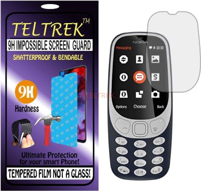 TELTREK Tempered Glass Guard for NOKIA 3310 3G DUAL (Flexible Shatterproof)(Pack of 1)
