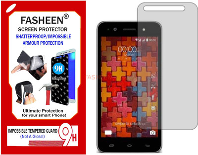 Fasheen Tempered Glass Guard for KARBONN TITANIUM MACH ONE PLUS (Flexible Shatterproof)(Pack of 1)