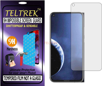 TELTREK Tempered Glass Guard for NOKIA 8.1 PLUS (Flexible Shatterproof)(Pack of 1)