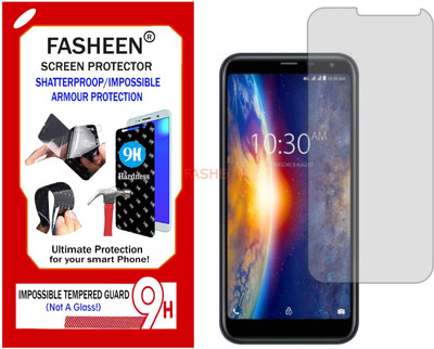 Fasheen Tempered Glass Guard for KARBONN K9 SMART PLUS (Flexible Shatterproof)(Pack of 1)
