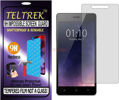 TELTREK Tempered Glass Guard for OPPO A51 (Flexible Shatterproof)(Pack of 1)