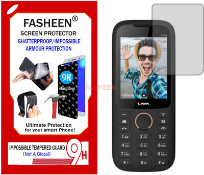Fasheen Tempered Glass Guard for LAVA ARC SELFIE (Flexible Shatterproof)(Pack of 1)