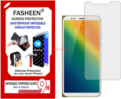 Fasheen Tempered Glass Guard for LENOVO K5 NOTE 2018 (Flexible Shatterproof)(Pack of 1)