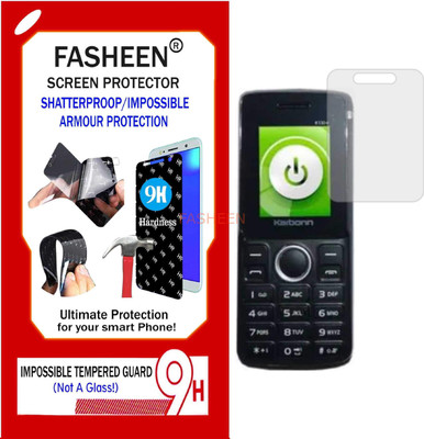 Fasheen Tempered Glass Guard for KARBONN K130 PLUS (Flexible Shatterproof)(Pack of 1)