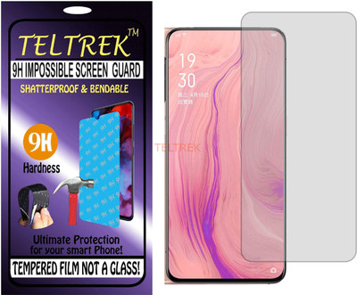 TELTREK Tempered Glass Guard for OPPO 10X ZOOM (Flexible Shatterproof)(Pack of 1)