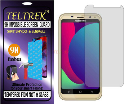 TELTREK Tempered Glass Guard for PANASONIC P100 (Flexible Shatterproof)(Pack of 1)