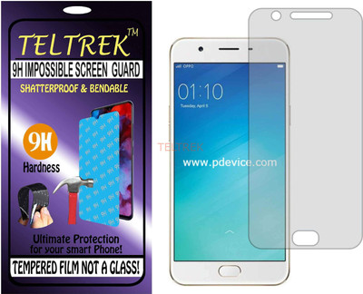 TELTREK Tempered Glass Guard for OPPO A1601 (F1S) (Flexible Shatterproof)(Pack of 1)