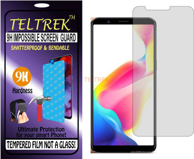 TELTREK Tempered Glass Guard for OPPO R11 S PLUS (Flexible Shatterproof)(Pack of 1)
