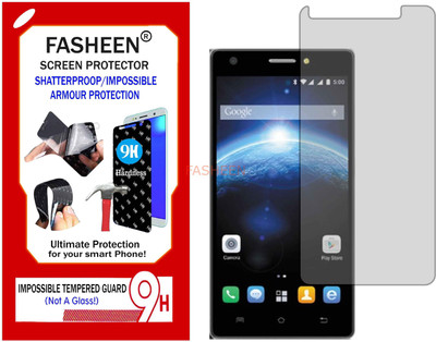 Fasheen Tempered Glass Guard for LAVA IRIS X5 4G (Flexible Shatterproof)(Pack of 1)