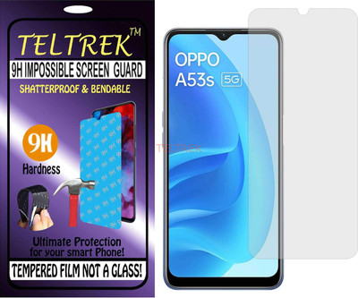 TELTREK Tempered Glass Guard for OPPO CPH2321 (Flexible Shatterproof)(Pack of 1)