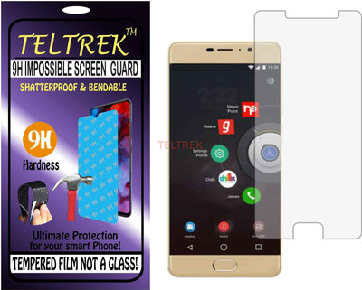 TELTREK Tempered Glass Guard for PANASONIC A3 (Flexible Shatterproof)(Pack of 1)