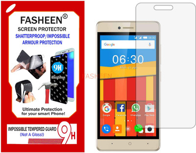 Fasheen Tempered Glass Guard for ITEL POWER PRO P41 (Flexible Shatterproof)(Pack of 1)