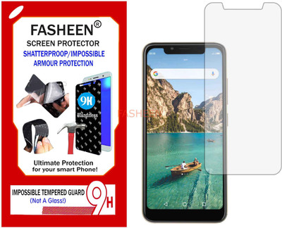 Fasheen Tempered Glass Guard for IVOOMI Z1 (Flexible Shatterproof)(Pack of 1)