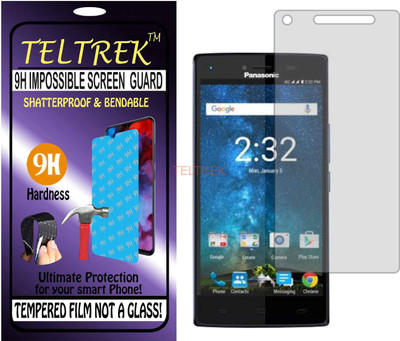 TELTREK Tempered Glass Guard for PANASONIC ELUGA TURBO (Flexible Shatterproof)(Pack of 1)