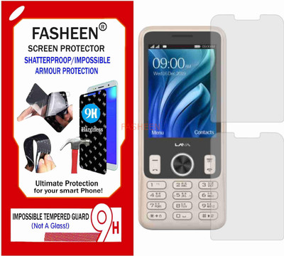Fasheen Tempered Glass Guard for LAVA A9 (Flexible Shatterproof)(Pack of 1)
