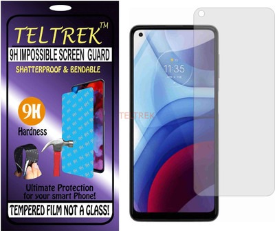 TELTREK Tempered Glass Guard for MOTOROLA MOTO G STYLUS (2021) (Flexible Shatterproof)(Pack of 1)