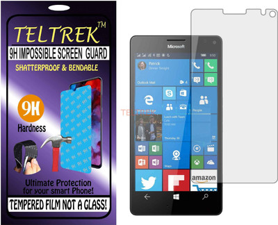TELTREK Tempered Glass Guard for NOKIA LUMIA 950XL (Flexible Shatterproof)(Pack of 1)