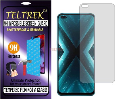 TELTREK Tempered Glass Guard for RMX2081 (REALME X3) (Flexible Shatterproof)(Pack of 1)