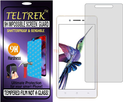TELTREK Tempered Glass Guard for OPPO CPH2137 (Flexible Shatterproof)(Pack of 1)
