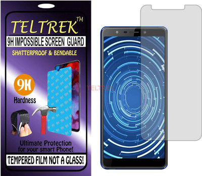 TELTREK Tempered Glass Guard for PANASONIC ELUGA RAY 530 (Flexible Shatterproof)(Pack of 1)