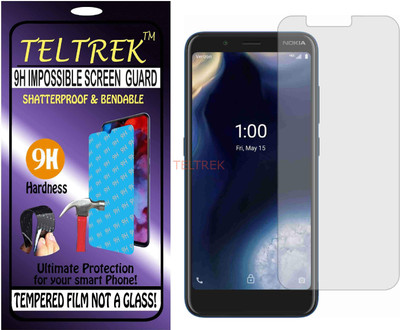 TELTREK Tempered Glass Guard for NOKIA 2 V TELLA (Flexible Shatterproof)(Pack of 1)